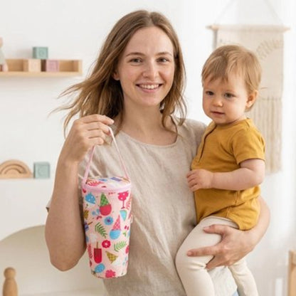 Porte biberon babydream maman porte son bebe