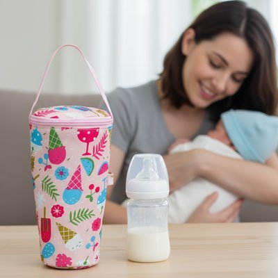 Porte biberon ergonomique | Mains Libres - Mon P'tit Nid Bébé