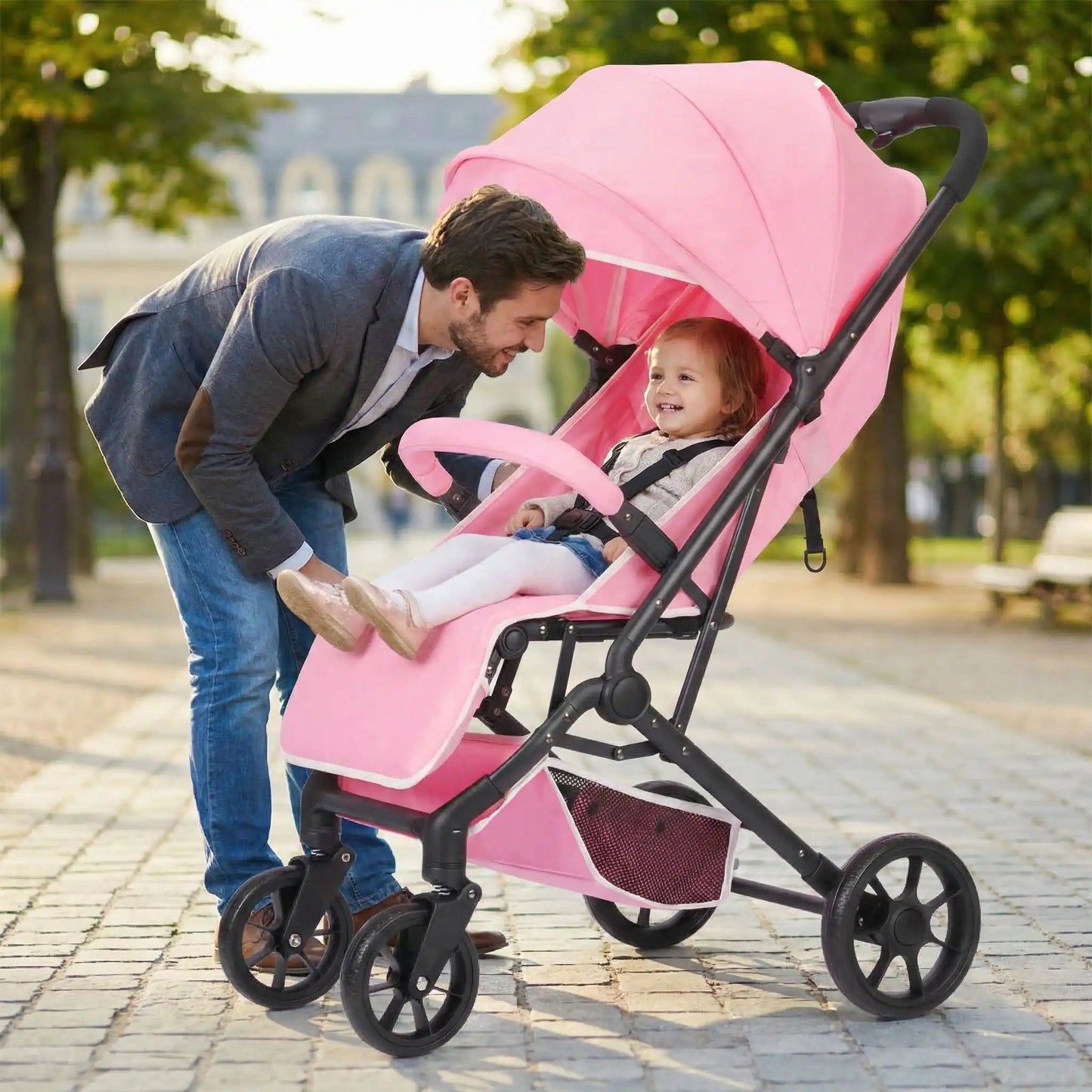 Poussette bébé | Bidirectionnelle Évolutive - Mon P'tit Nid Bébé