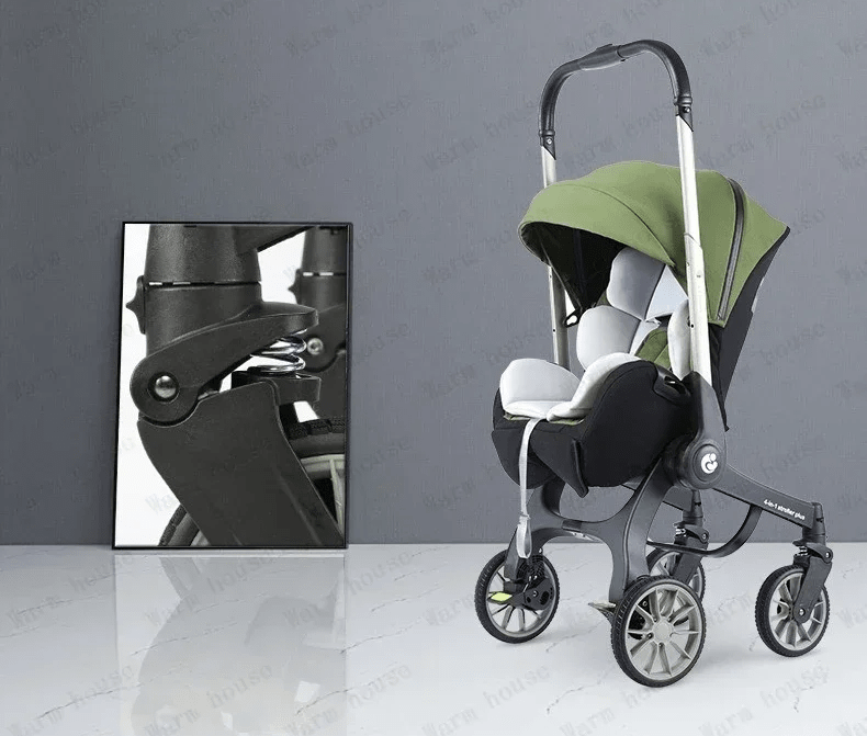 Poussette bébé | Convertible 3 en 1 - Mon P'tit Nid Bébé