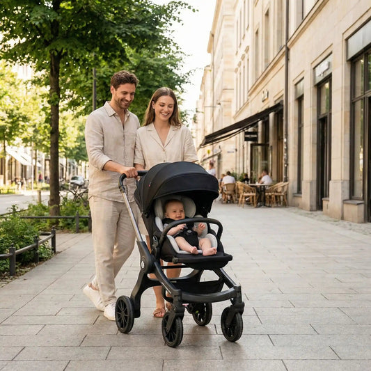 Poussette bébé | Convertible 3 en 1 - Mon P'tit Nid Bébé