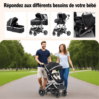 Poussette bebe | Panorama Confort - Mon P'tit Bébé