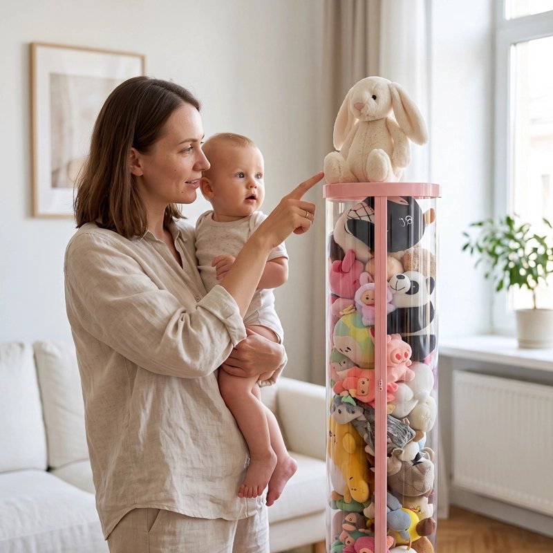 Rangement pour peluche​