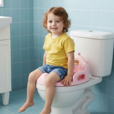 Réducteur de toilette confort et maintien bebe au petit coin