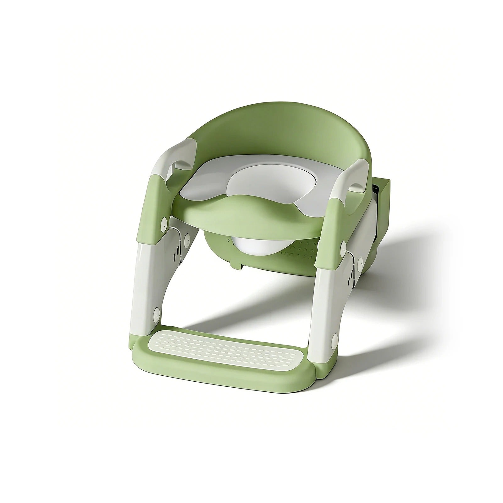 Réducteur de toilette confort securise vert