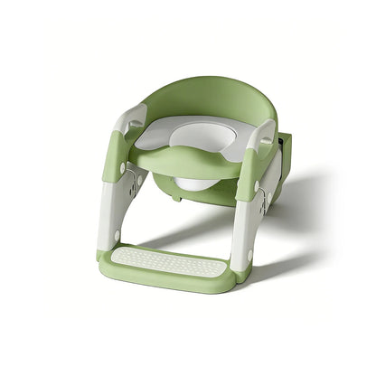 Réducteur de toilette confort securise vert