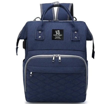 Sac a langer elegance et style bleu