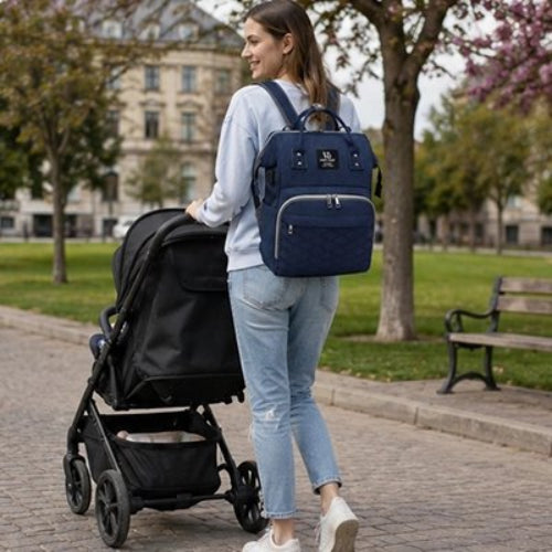 Sac a langer elegance et style maman se balade avec son bebe