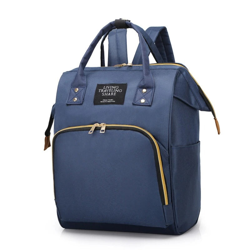 Sac a langer multifonction bleue