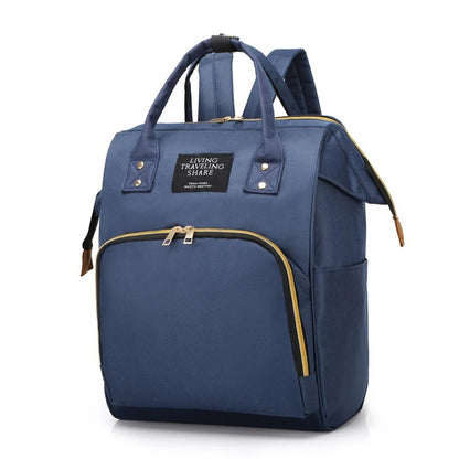 Sac a langer multifonction bleue