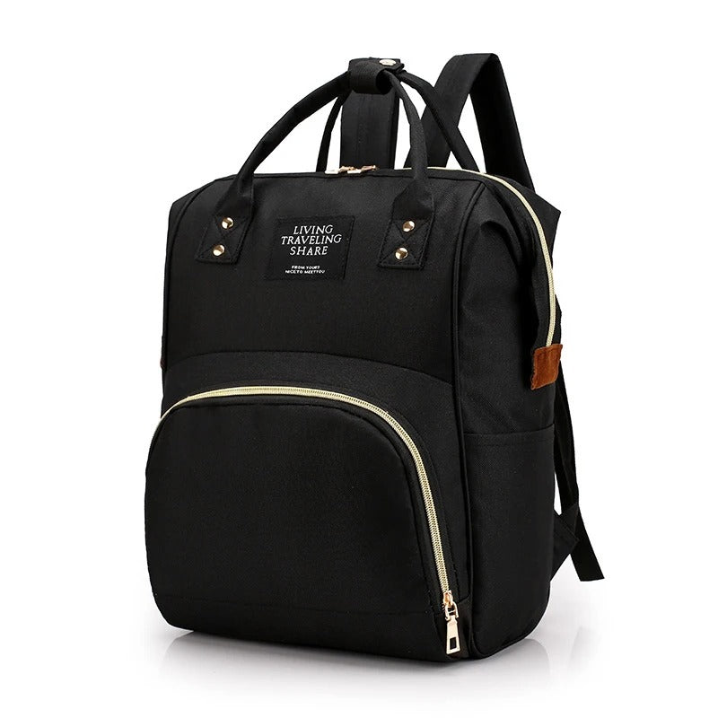Sac a langer multifonction noire