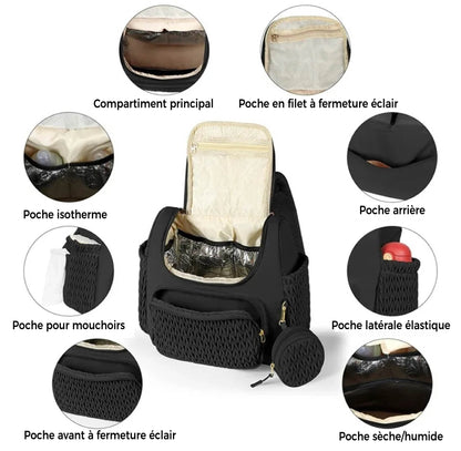 Sac à langer | Ultra-organisé - Mon P'tit Nid Bébé