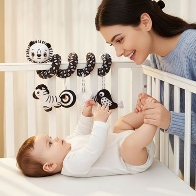 Spirale d'activité bébé | Éveil Sensoriel - Mon P'tit Bébé