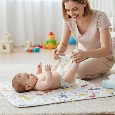 Tapis à langer nomade | Comfort Premium - Mon P'tit Nid Bébé