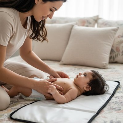 Tapis à langer nomade | Pratik Baby - Mon P'tit Bébé