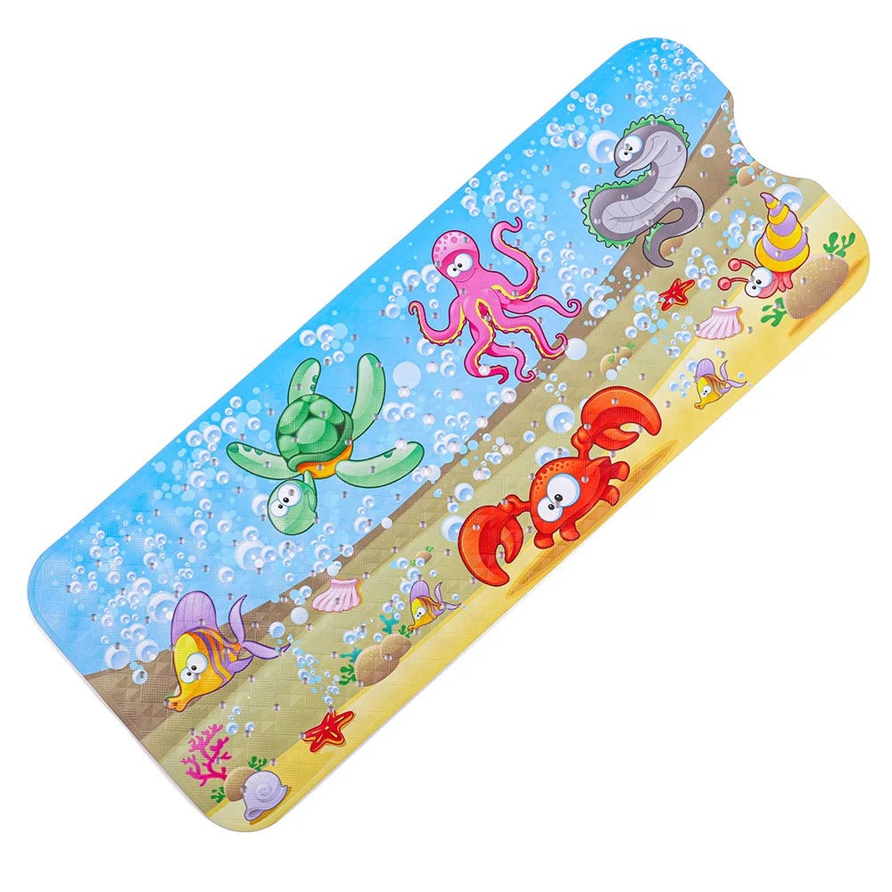 Tapis de bain bebe antiderapant dessin de crabe