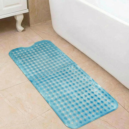 Tapis de bain bebe antiderapan securite bleu