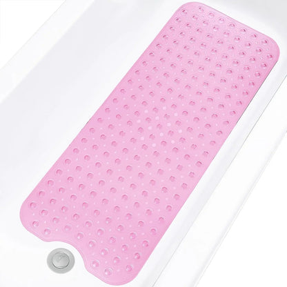 Tapis de bain bebe antiderapant securite rose