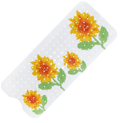 Tapis de bain bebe protection antiderapante dessin de tournesol