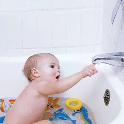 Tapis de bain pour bébé antidérapant et confortable bébé est curieux