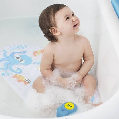 Tapis de bain pour bébé antidérapant et confortable bébé est dans son bain