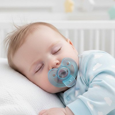 Tetine bebe ergonomique bebe dort