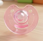 Tetine bebe ergonomique rose