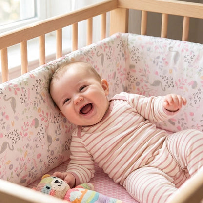 Tour de lit bébé coton douceur