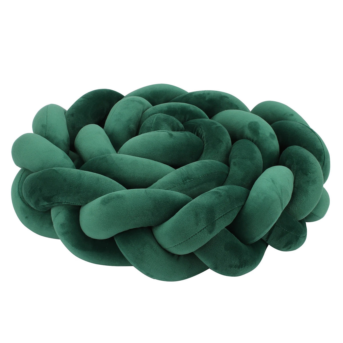 Tresse de lit decorative securisante vert