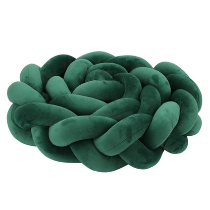 Tresse de lit decorative securisante vert