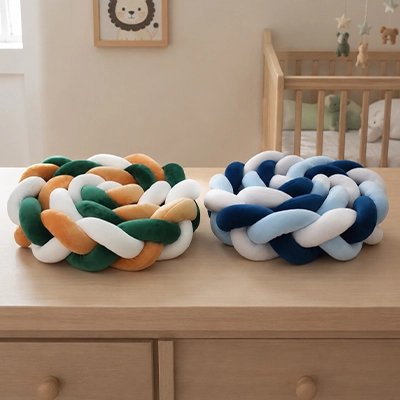Tresse de lit douce et attrayante