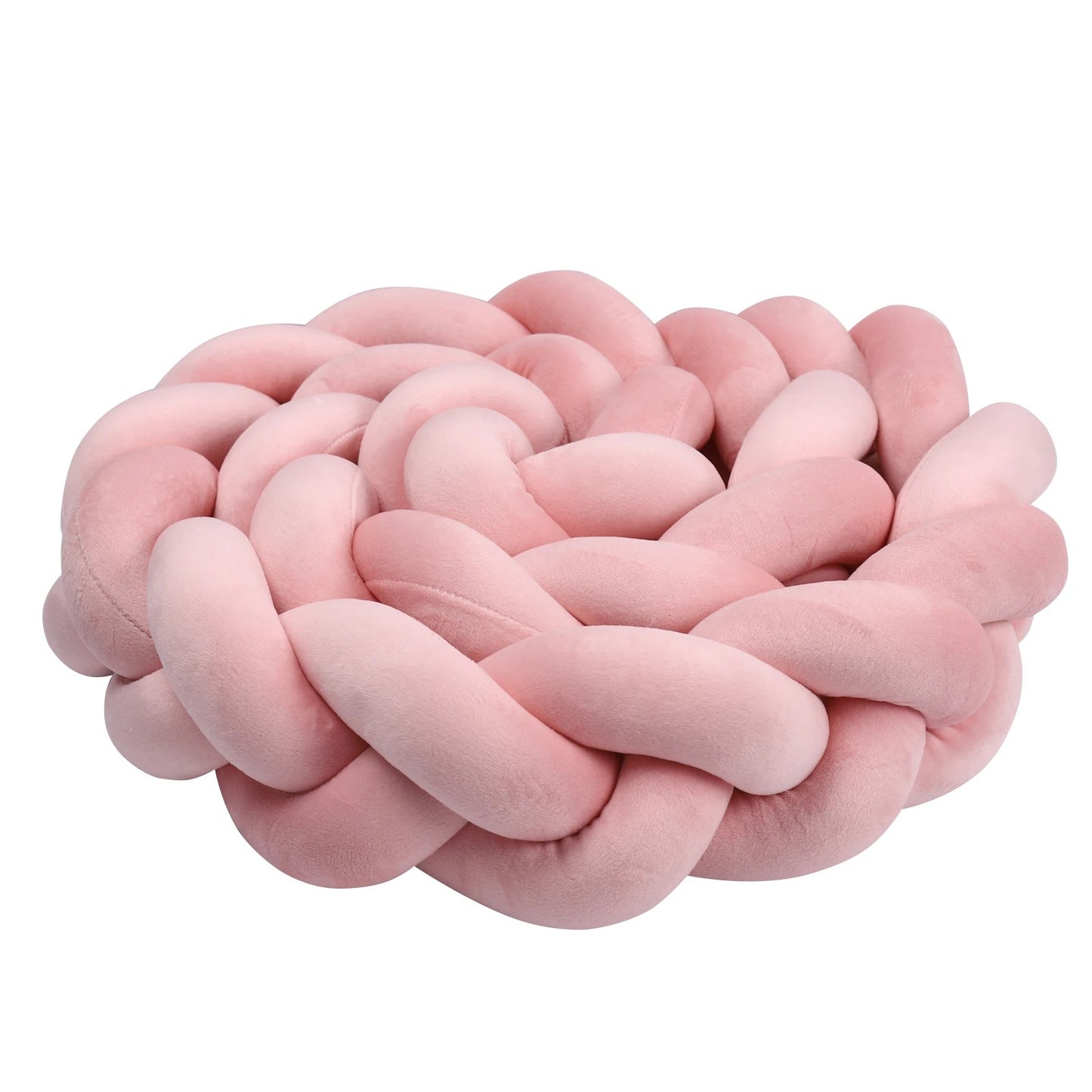 Tresse de lit essentielle et elegante rose