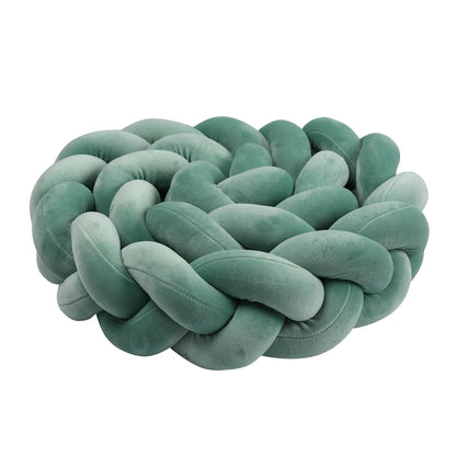 Tresse de lit essentielle et elegante vert