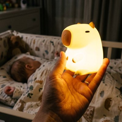 Veilleuse bébé douce lumière bébé dort