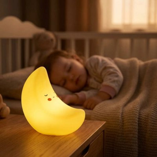 Veilleuse bebe lumiere douce apaisante bebe dort