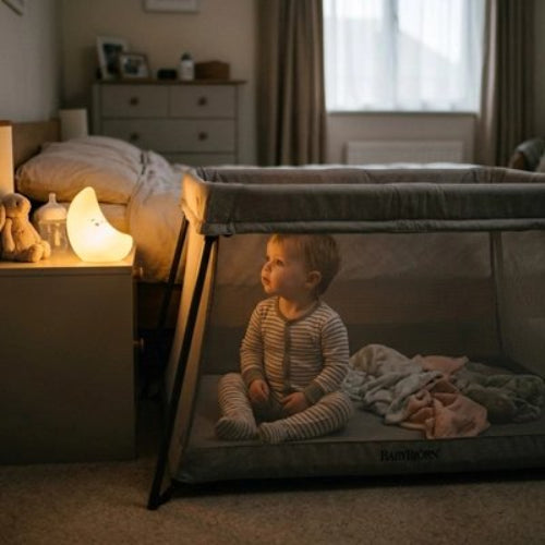 Veilleuse bebe lumiere douce apaisante bebe regarde la veilleuse