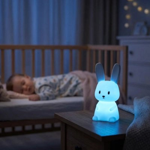 Veilleuse lapin douce et apaisante bebe douce nuit
